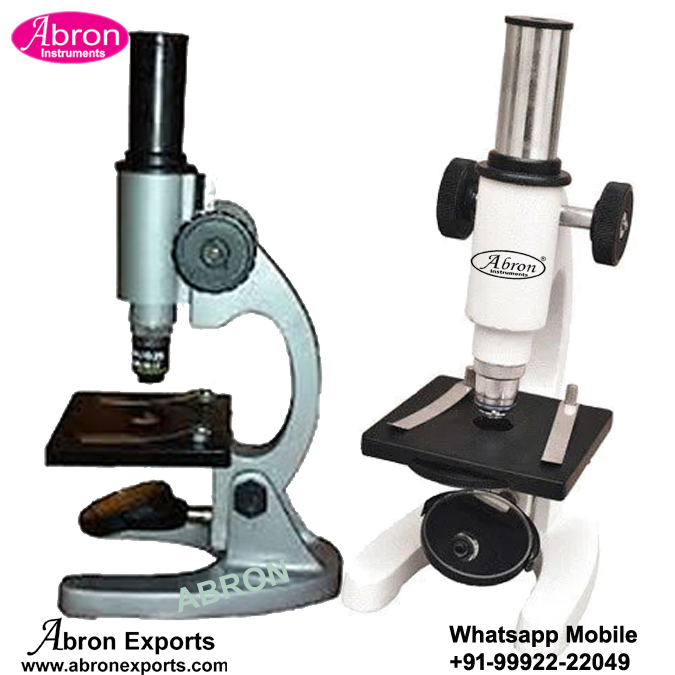 Microscope Single Nose 10X Eye Piece10x Objective lens Magnification 100X Mirror Abron AB-09A